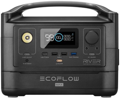 Зарядная станция EcoFlow RIVER Max (576 Вт-ч) EFRIVER600MAX-EU фото