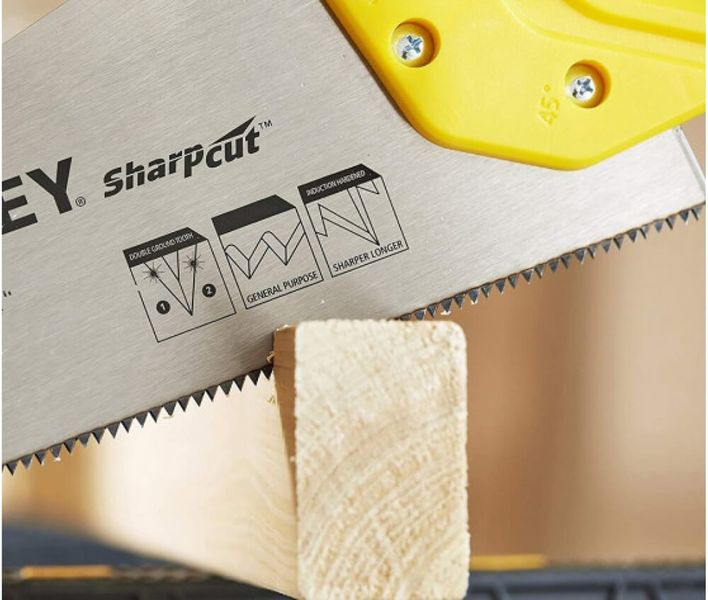 Ножівка SHARPCUT ™ довжиною 380 мм для поперечного та поздовжнього різу STANLEY STHT20366-1 STHT20366-1 фото