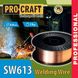 Зварювальний дріт Procraft SW613 0.6 мм 13 кг SW613 фото 4