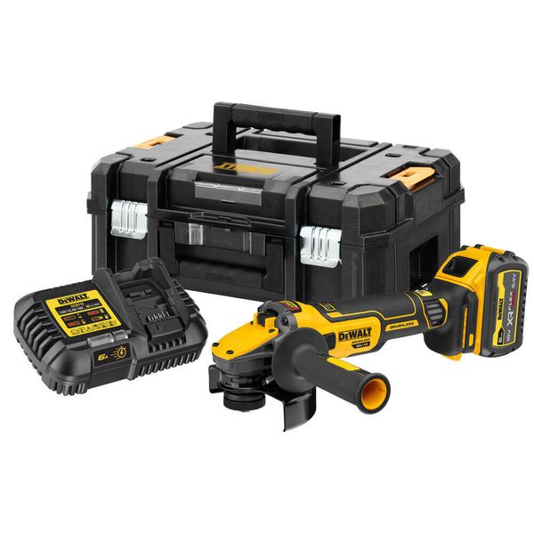 Шлифмашина угловая - болгарка аккумуляторная бесщёточная DeWALT DCG409T1 DCG409T1 фото