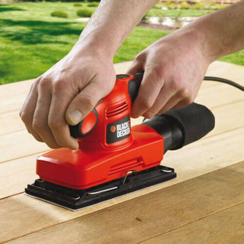 Шліфмашина вібраційна мережева BLACK+DECKER KA320EKA KA320EKA фото