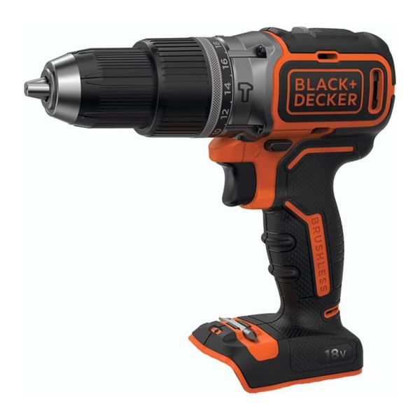 Дрель-шуруповерт ударная бесщеточная аккумуляторная BLACK+DECKER BL188N BL188N фото