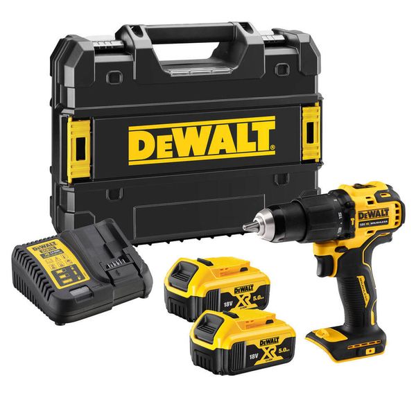 Дрель-шуруповерт аккумуляторная бесщёточная ударная DeWALT DCD709P2T DCD709P2T фото