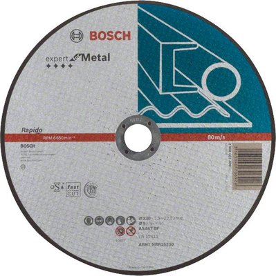Круг відрізний Bosch Expert по металу 230 x 1.9 мм 2608603400 фото