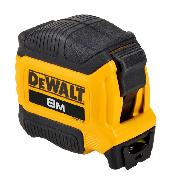 Рулетка вимірювальна COMPACT, 8 м х 28 мм DeWALT DWHT38128-0 19703 фото