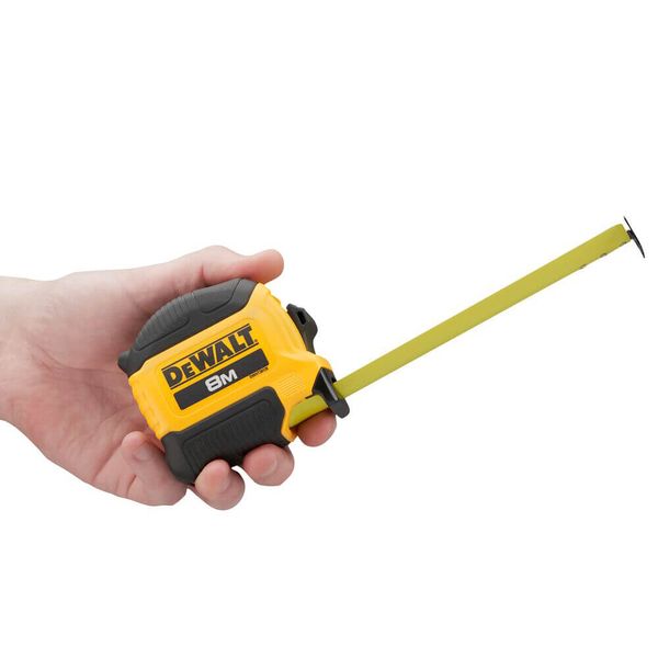 Рулетка вимірювальна COMPACT, 8 м х 28 мм DeWALT DWHT38128-0 19703 фото