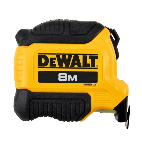 Рулетка вимірювальна COMPACT, 8 м х 28 мм DeWALT DWHT38128-0 19703 фото