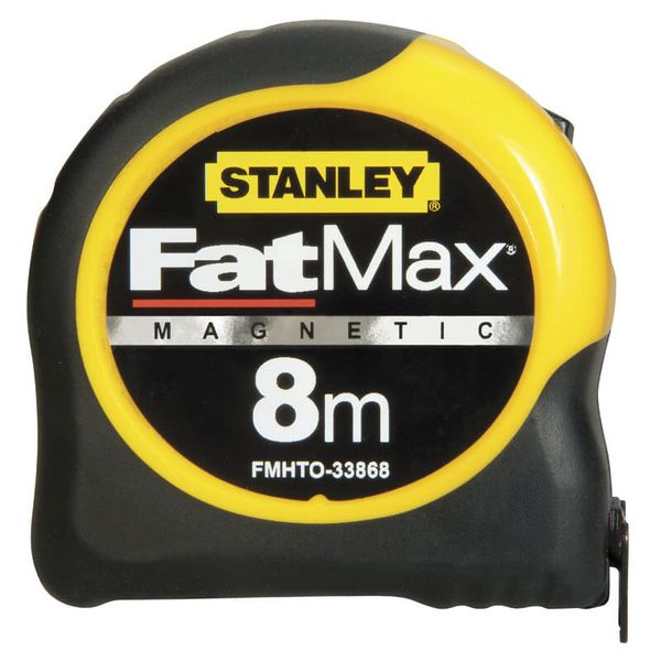 Рулетка вимірювальна FatMax Blade Armor довжиною 8 м, шириною 32 мм, магнітна STANLEY FMHT0-33868 FMHT0-33868 фото