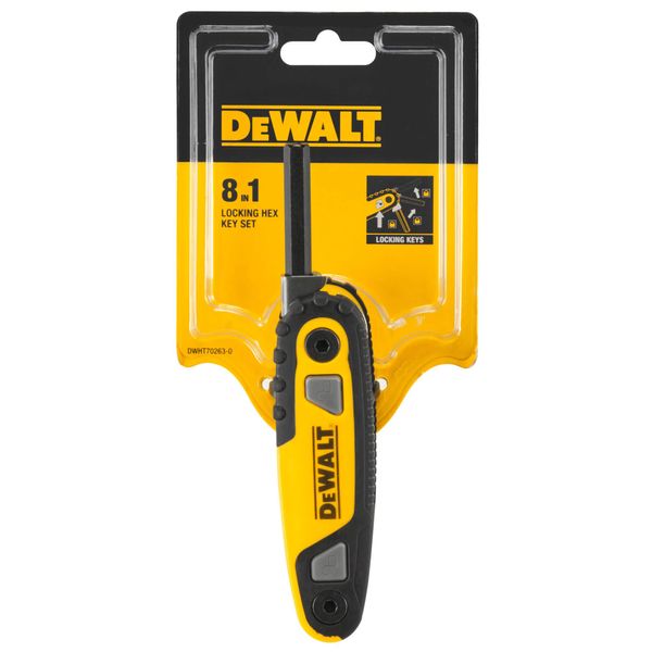 Набір шестигранних ключів метричних DeWALT DWHT0-70263 19673 фото