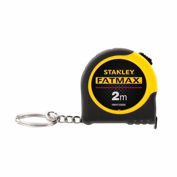 Рулетка-брелок FATMAX, 2м х 13мм в гумовому корпусі STANLEY FMHT1-33856 FMHT1-33856 фото