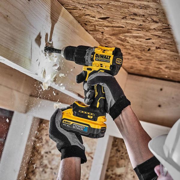 Дрель-шуруповёрт аккумуляторная бесщёточная ударная DeWALT DCD805H2T DCD805H2T фото