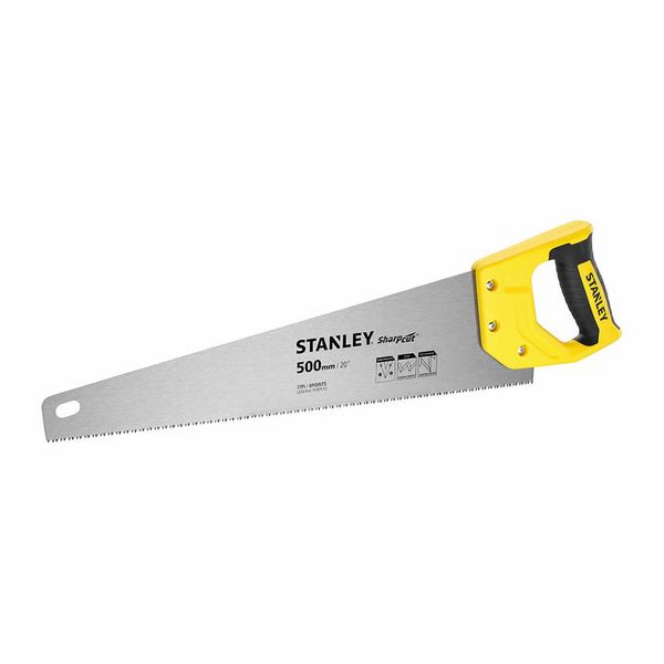 Ножовка SHARPCUT ™ длиной 500 мм для поперечного и продольного реза STANLEY STHT20367-1 STHT20367-1 фото