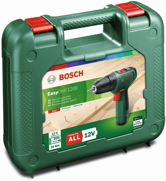 Шуруповерт-дриль Bosch EasyDrill 1200 (06039D3007) EasyDrill 1200 фото