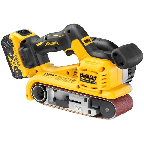 Шліфмашина стрічкова акумуляторна безщіткова DeWALT DCW220P2 19511 фото