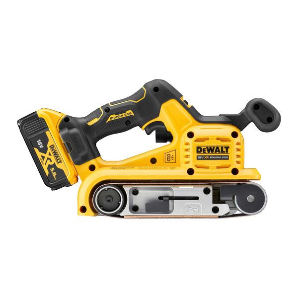 Шліфмашина стрічкова акумуляторна безщіткова DeWALT DCW220P2 19511 фото