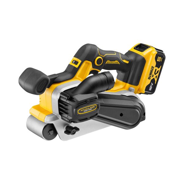 Шліфмашина стрічкова акумуляторна безщіткова DeWALT DCW220P2 19511 фото