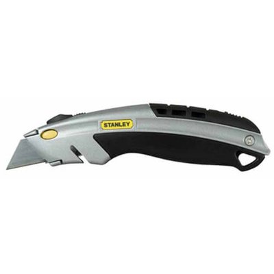 Нож DynaGrip длиной 180 мм с выдвижным лезвием для отделочных работ с фронтальной загрузкой лезвий STANLEY 0-10-788 0-10-788 фото