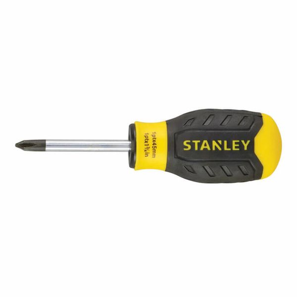 Отвертка Cushion Grip под шлиц Ph1 с длиной жала 45 мм STANLEY 0-64-931 0-64-931 фото