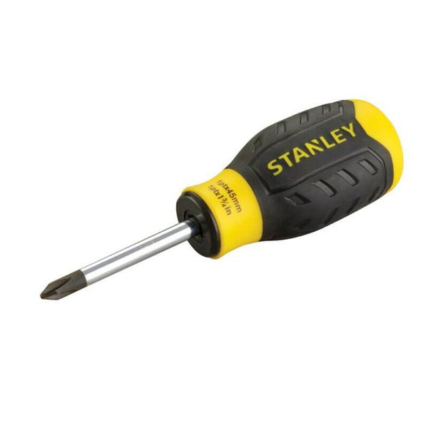 Отвертка Cushion Grip под шлиц Ph1 с длиной жала 45 мм STANLEY 0-64-931 0-64-931 фото