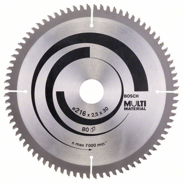 Пильний диск Bosch Multi Material 216×2,5×30, 80 HTLCG (2608640447) 2608640447 фото