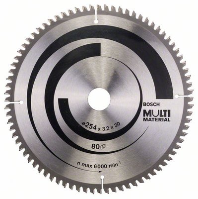 Пильный диск Bosch Multi Material 254x30 80z (2608640450) 2608640450 фото