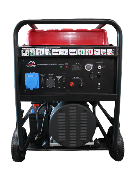 Генераторна установка SC15000-III 1ф 12 кВт, ел.старт, бак-45л, кнопка SC15000-III фото