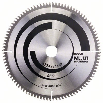 Пильний диск Bosch Multi Material 254x30 96z (2608640451) 2608640451 фото