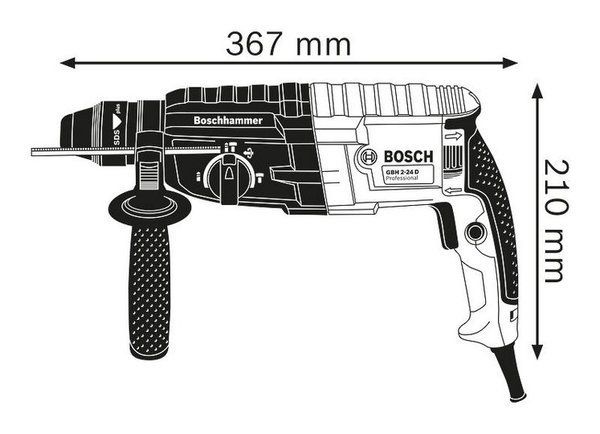 Перфоратор Bosch GBH 240 (0611272100) GBH 2-24 DRE фото