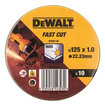 Набір кругів відрізних DeWALT DT3507 DT3507 фото