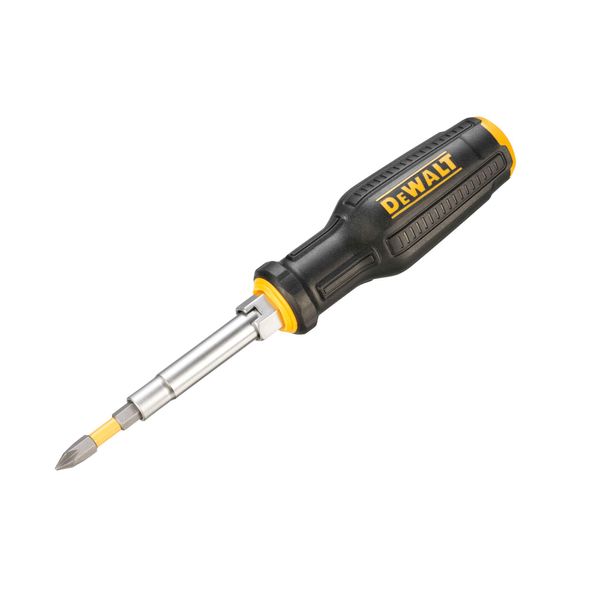 Викрутка - набір FULL FIT 6 Way з двома змінними бітами DeWALT DWHT66569-0 19690 фото