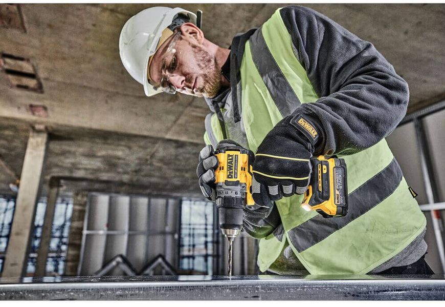 Дрель-шуруповёрт аккумуляторная бесщёточная DeWALT DCD800E1T DCD800E1T фото