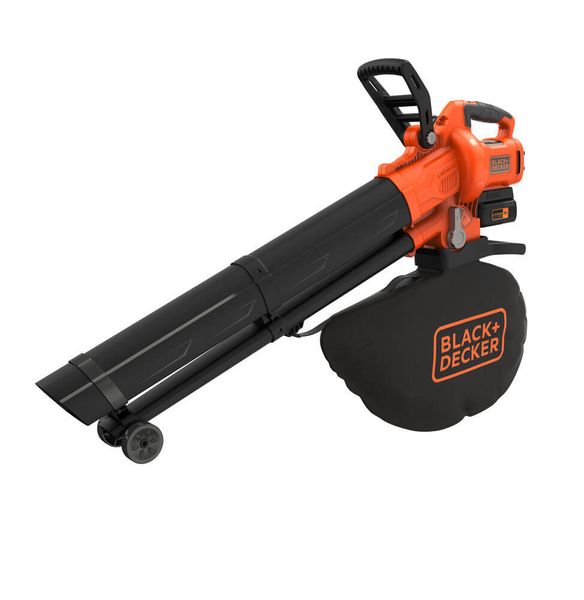 Садовый пылесос аккумуляторный бесщеточный BLACK+DECKER BCBLV3625L1 BCBLV3625L1 фото