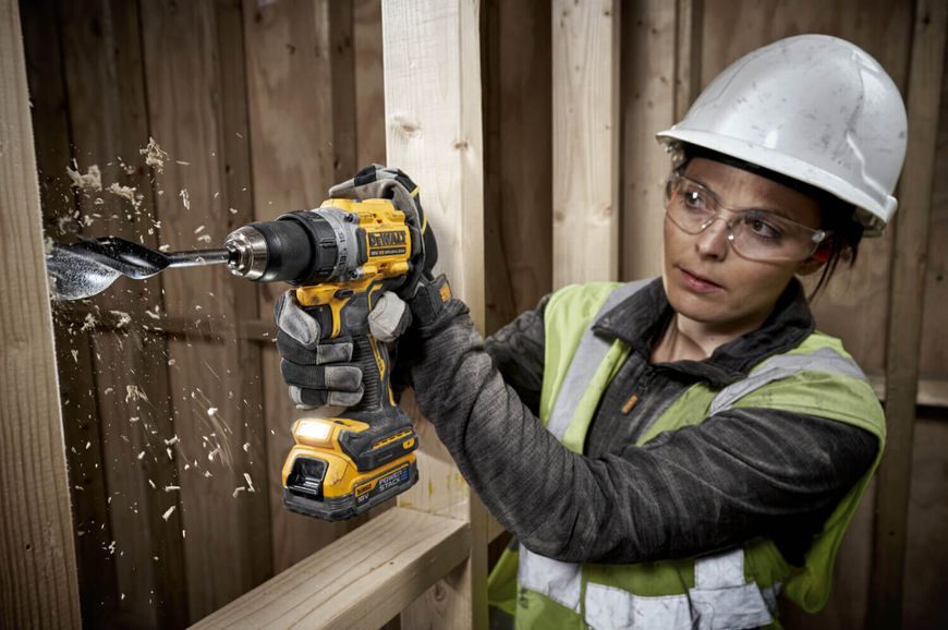 Дрель-шуруповёрт аккумуляторная бесщёточная DeWALT DCD800E2T DCD800E2T фото