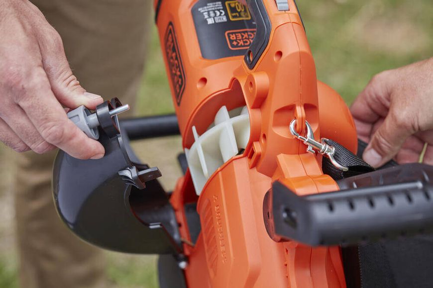 Садовый пылесос аккумуляторный бесщеточный BLACK+DECKER BCBLV3625L1 BCBLV3625L1 фото