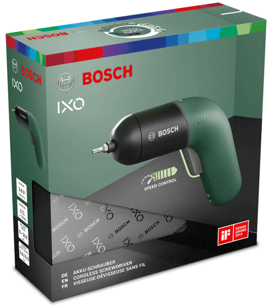 Акумуляторний шуруповер Bosch IXO VI, LED IXO VI фото