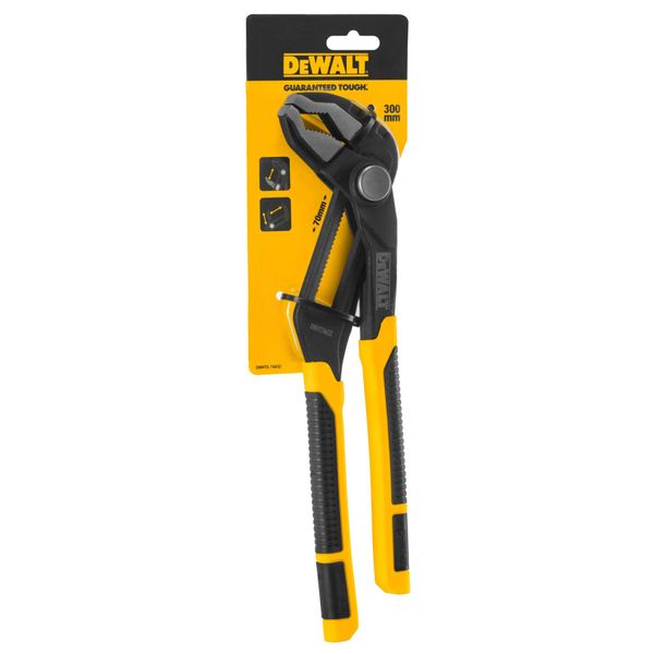 Пасатижі переставні сантехнічні довжиною 300 мм DeWALT DWHT0-74432 19693 фото