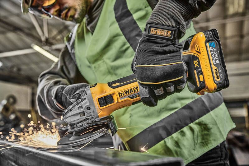 Шліфмашина кутова - болгарка акумуляторна безщіткова DeWALT DCG405H2T DCG405H2T фото