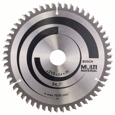 Пильный диск Bosch Multi Material 210x30 54z (2608640511) 2608640511 фото