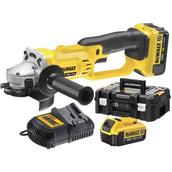 Шліфмашина кутова - болгарка акумуляторна DeWALT DCG412M2 DCG412M2 фото