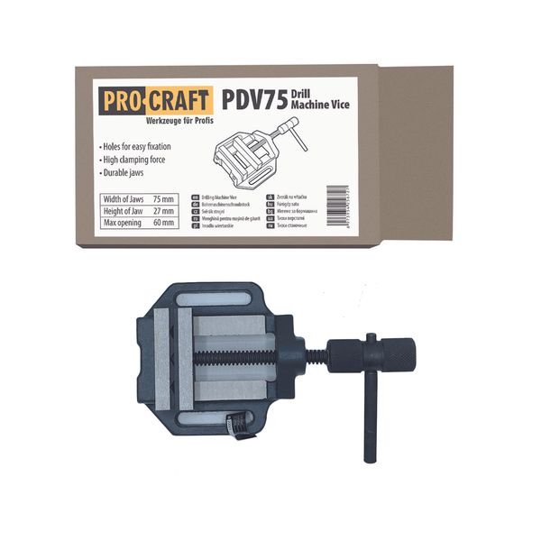 Тиски станочные Procraft PDV75 PDV75 фото