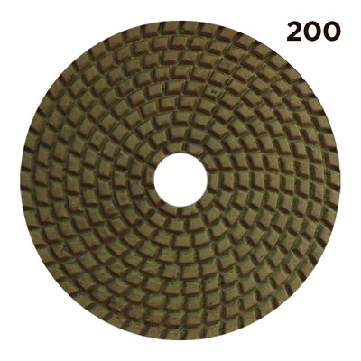 Гнучкий полірувальний алмазний круг 200 (черепашка) 4820235013028 фото