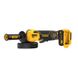 Шліфмашина кутова - болгарка акумуляторна безщіткова DeWALT DCG416VSN DCG416VSN фото 3